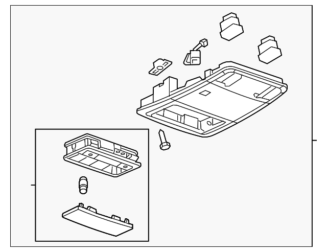 94579448 OVERHEAD CONSOLE