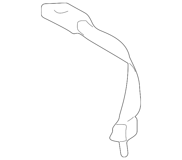 89830-25500-ZE Деталь BUCKLE END, RIGHT