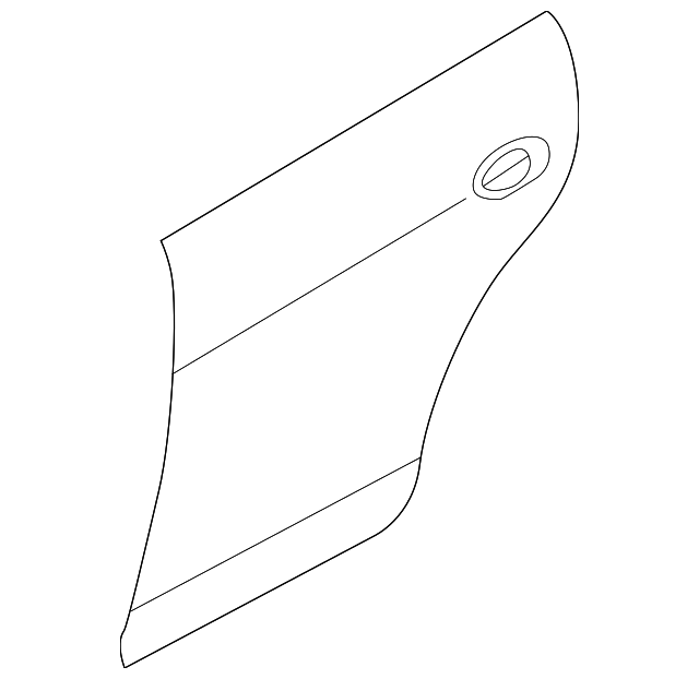 0K2NA-73031 Деталь OUTER PANEL, LEFT