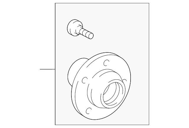 43502-35250 HUB ASSY, RIGHT