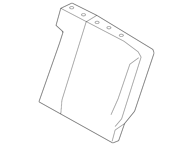 89300-1E172-MWS SEAT BACK ASSY, LEFT