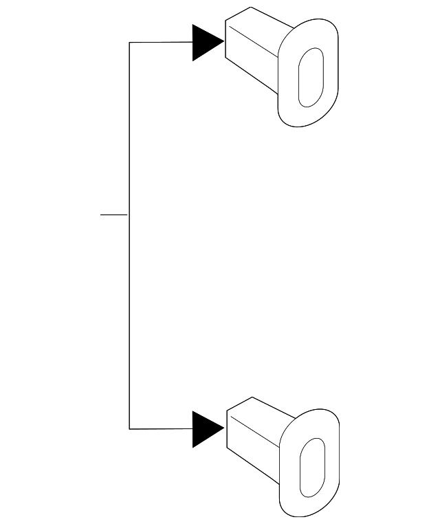 19316438 Деталь TAIL LAMP ASSY GROMMET, LEFT