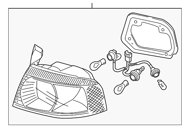 92401-3C120 Деталь COMBO LAMP ASSY, LEFT