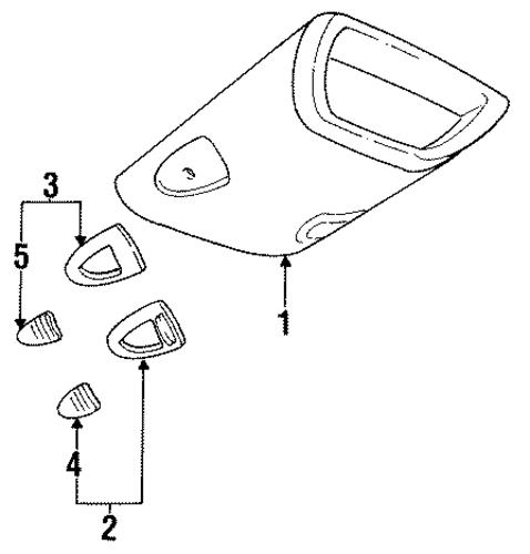 Skylark OVERHEAD CONSOLE