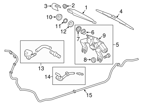 Sportage WIPER & WASHER COMPONENTS