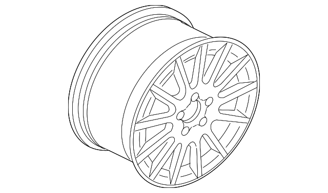 1J0-601-025-BD-Z31 WHEEL, ALLOY