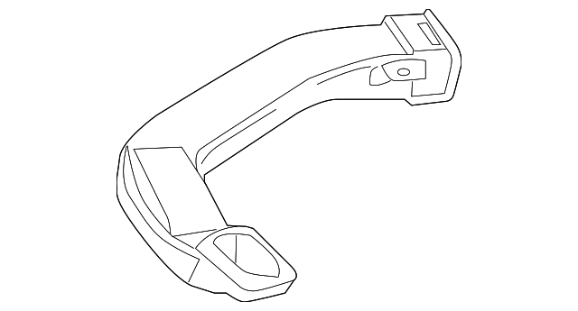 22888607 Деталь DEFROSTER DUCT, LEFT