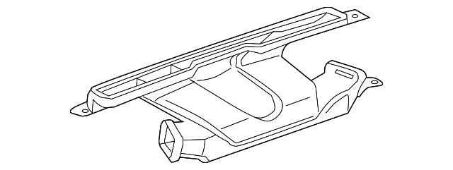 22888609 Деталь DEFROSTER NOZZLE