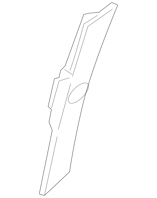 0K2DJ-5796105 Деталь HEIGHT ADJUSTER COVER, RIGHT