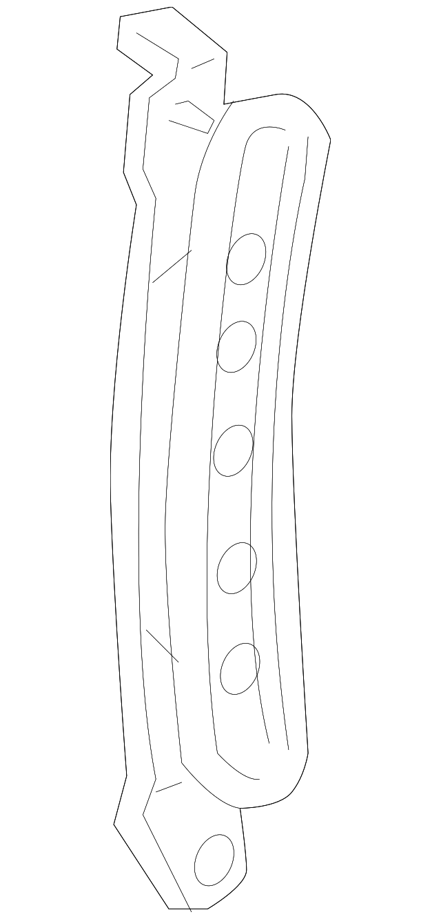 0K2DJ-57960A75 Деталь HEIGHT ADJUSTER, LEFT