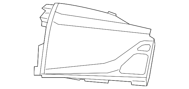 1SX92DX9AB Деталь UPPER PAD, RIGHT