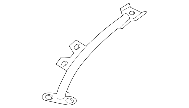 F2541-1A300 Деталь SIDE REINF, LEFT