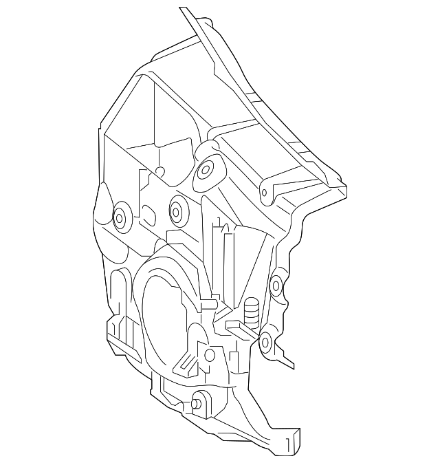 222-682-07-28 INSULATION, LEFT