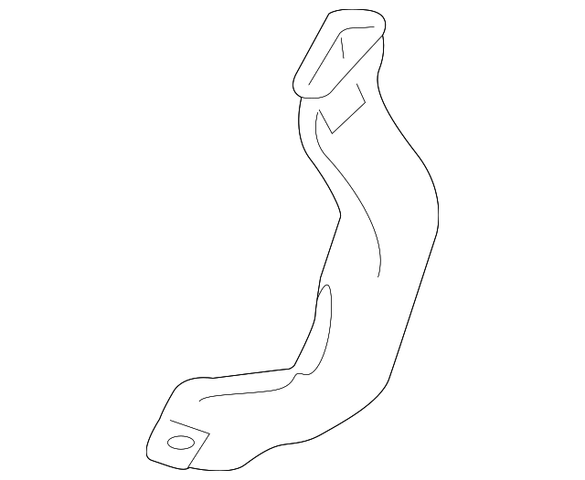 222-832-14-90 DRAIN TUBE, RIGHT