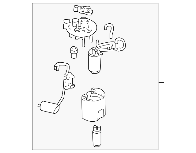 31110-3X520 Деталь FUEL PUMP ASSY