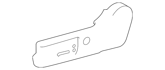71812-0C221-C0 RECLINE COVER