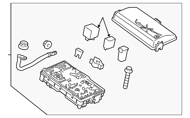 94552223 FUSE & RELAY BOX