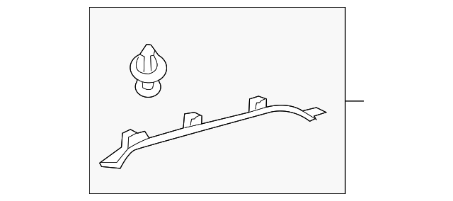 62430-35010-E0 Деталь WINDOW TRIM, RIGHT