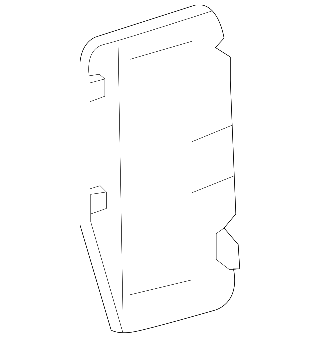 64766-35040-C0 Деталь JACK COVER, LEFT