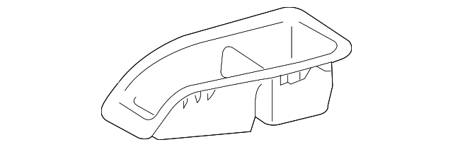 64745-35050-C0 Деталь CUP HOLDER, RIGHT
