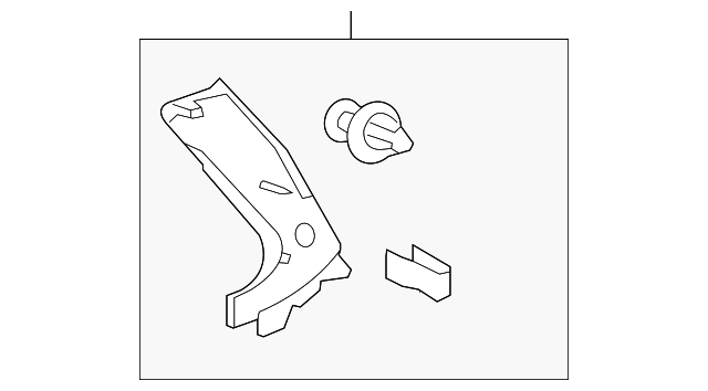 62570-35020-B0 Деталь UPPER QTR TRIM, RIGHT