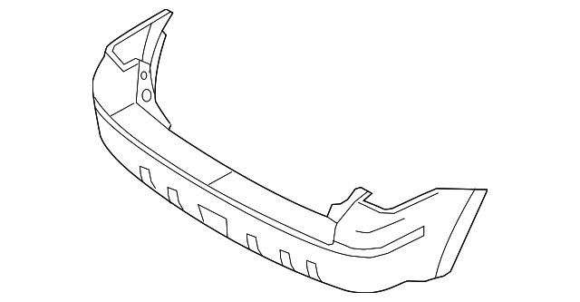 8L8Z-17K835-APTM BUMPER COVER