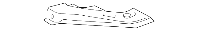 53214-48050 Деталь UPPER SUPPORT, LEFT