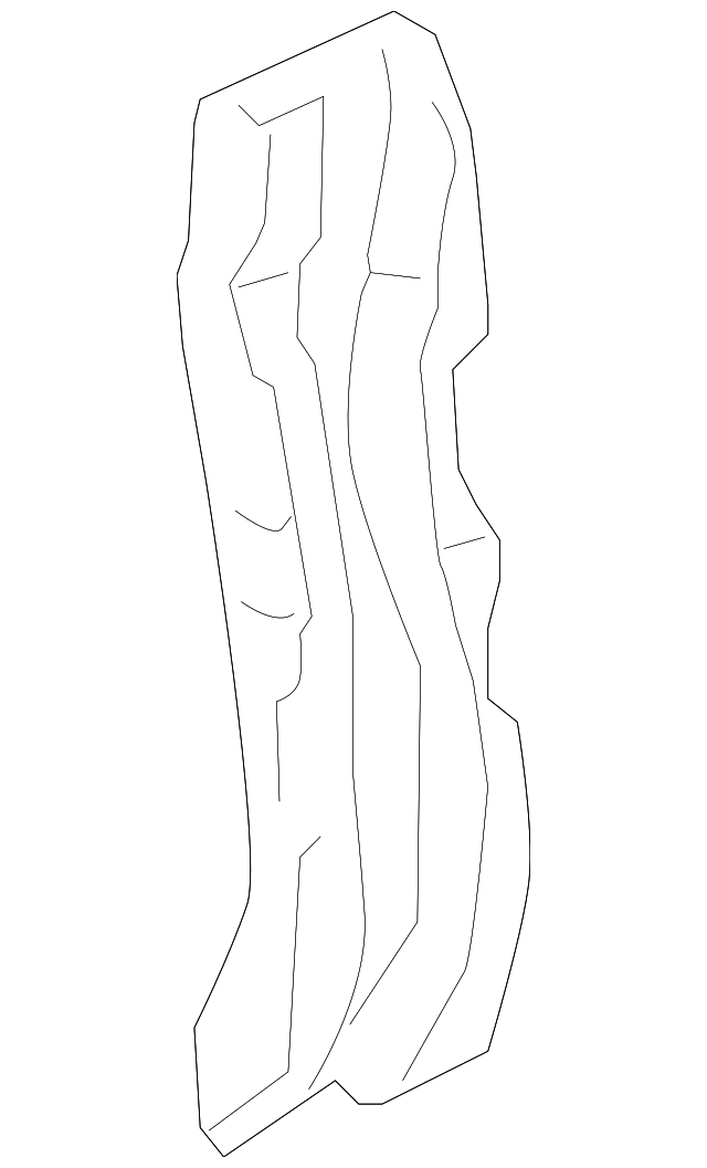 57168-48060 Деталь GUSSET, LEFT
