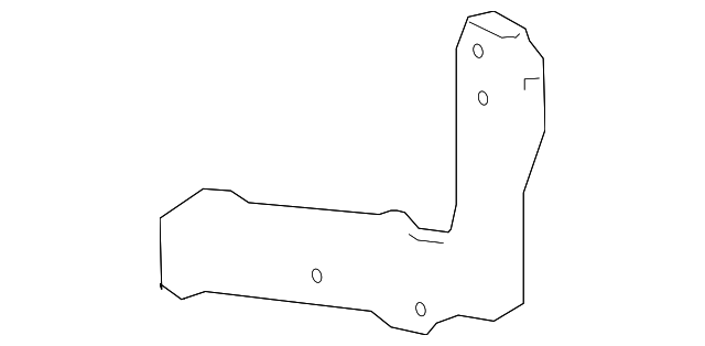 53212-48030 Деталь SIDE SUPPORT, LEFT