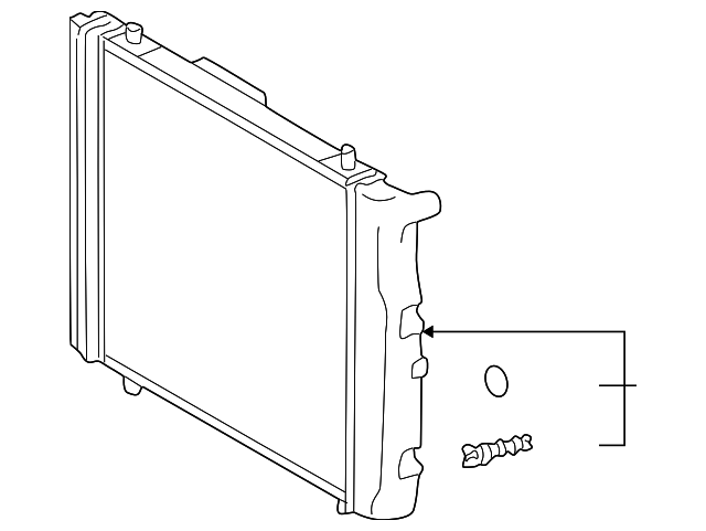 463-500-12-00 Деталь RADIATOR