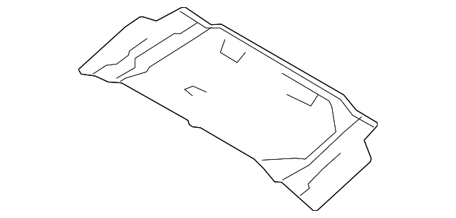 65512-2H010 Деталь CENTER FLOOR PAN