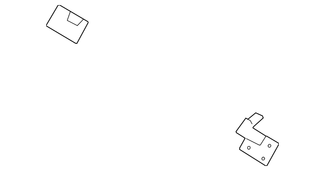 65551-2H010 Деталь SEAT BELT REINF, LEFT
