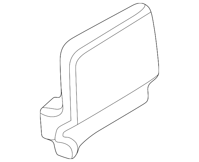 1F20-88-108-27 Деталь TRIM PANEL, RIGHT