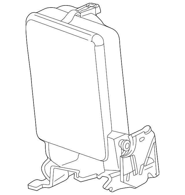 1F60-57-220-27 Деталь SEAT ASSY, RIGHT