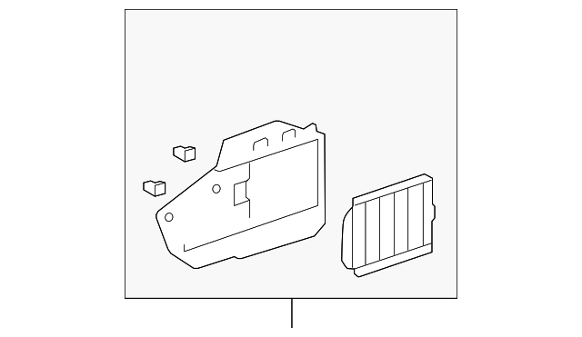 83412-STX-A01ZA Деталь POCKET ASSY., CONSOLE SIDE *NH167L* (GRA