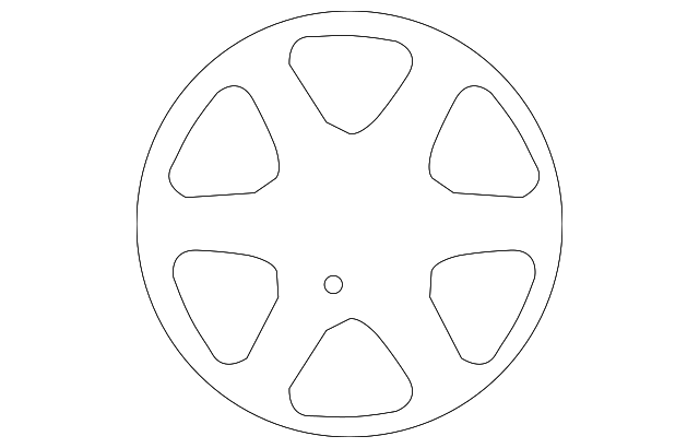 52910-3K210 Деталь WHEEL, ALLOY