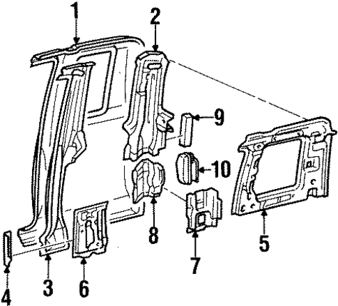 T100 SIDE PANEL