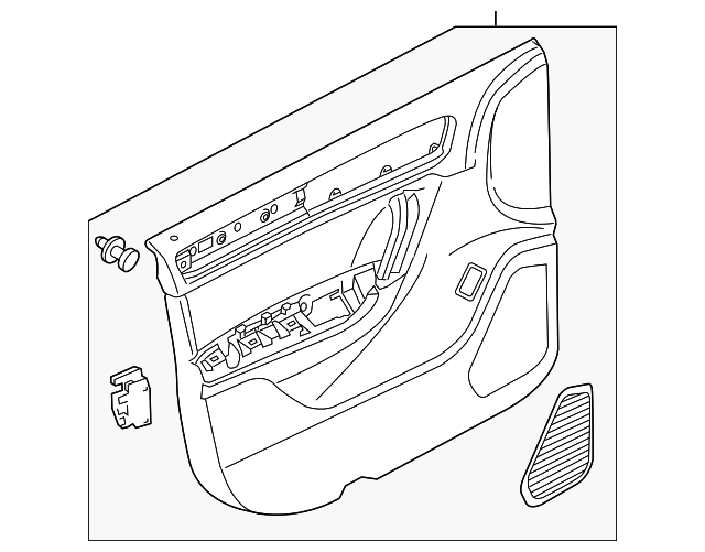 7P1-867-013-AP-Z0J Деталь DOOR TRIM PANEL, LEFT