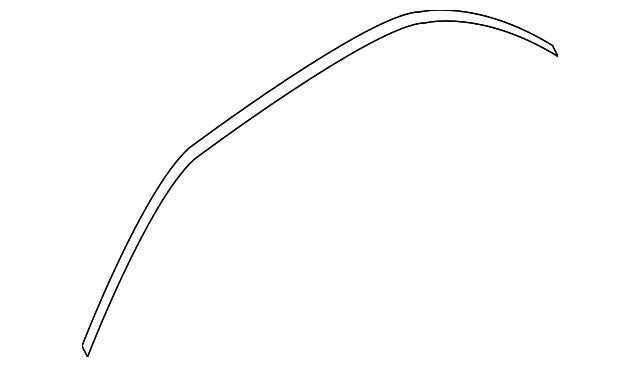8E5-853-704-M-1P9 Деталь DRIP MOLDING, RIGHT