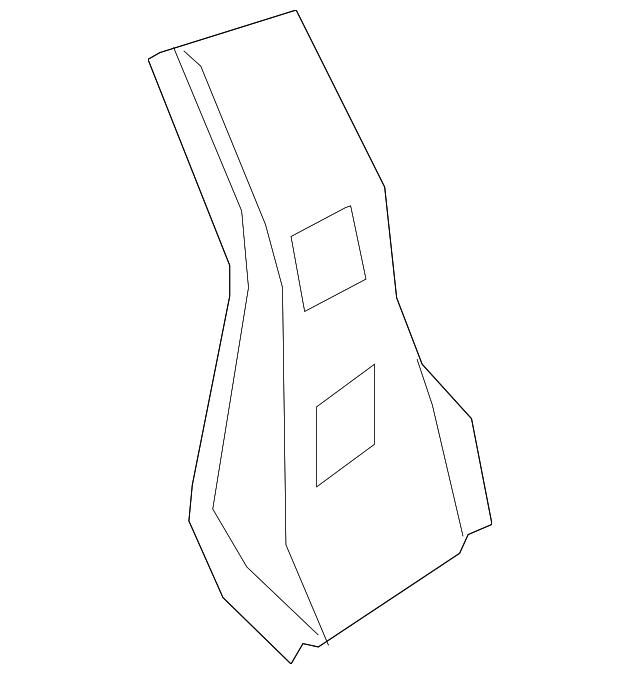 G6638-9N0MA Деталь UPPER REINF, RIGHT