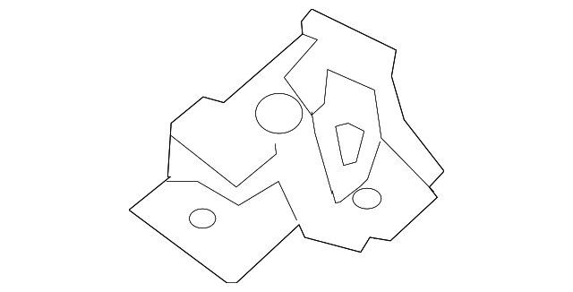 G9431-9N0MA Деталь SHELF EXTN, LEFT