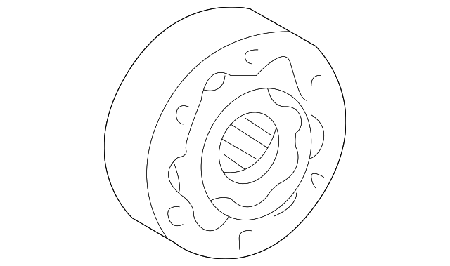 5098195AA Деталь TRIPOD, LEFT