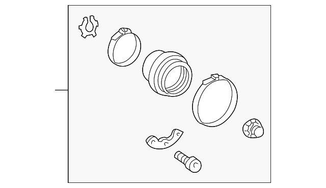 5127474AA Деталь INNER BOOT, LEFT