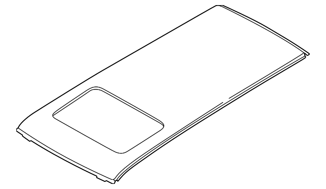 MN133827 Деталь ROOF PANEL