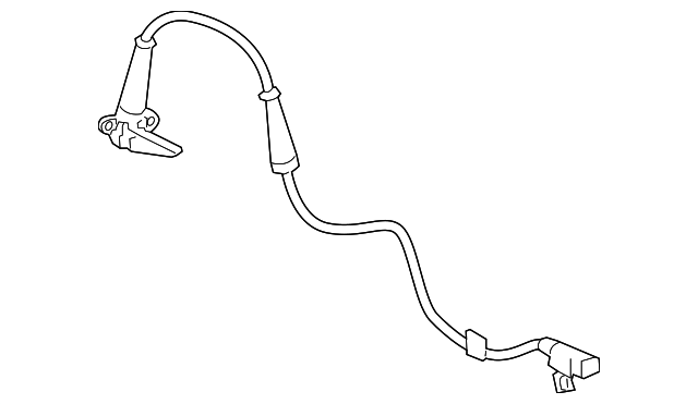 451-540-02-17 Деталь ABS SENSOR, RIGHT