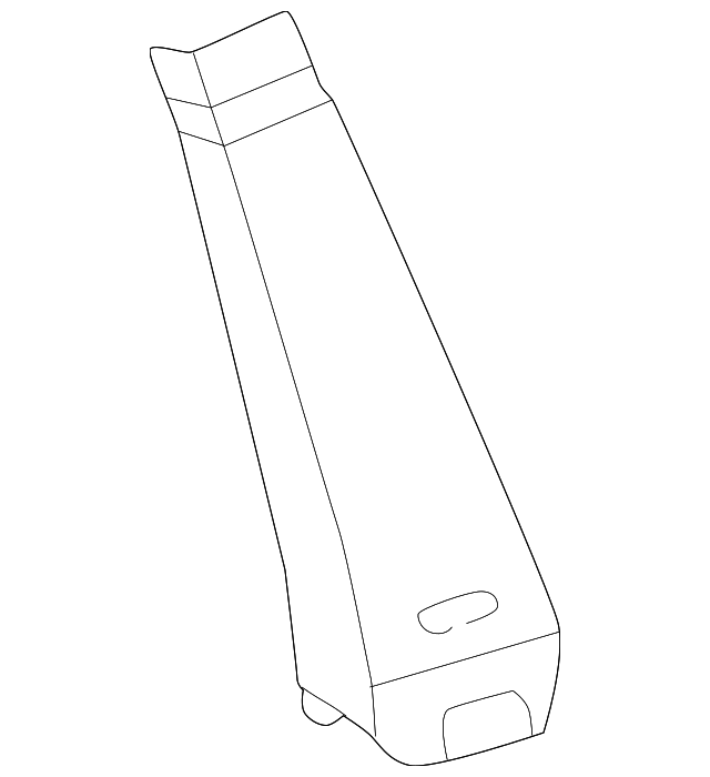4D0-853-290-M-Y9B Деталь PILLAR TRIM, RIGHT