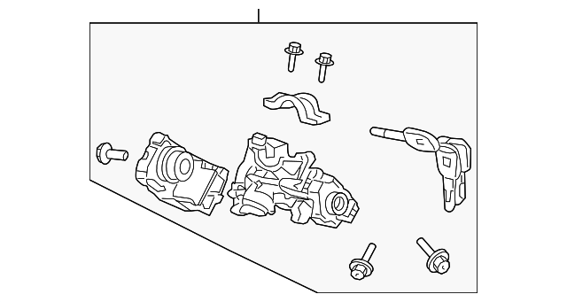 06351-TL0-951 Деталь LOCK ASSY., STEERING