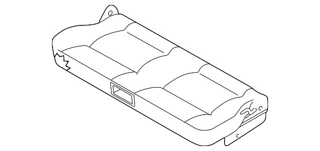 0K52Y-57310CGE3 Деталь SEAT CUSHION