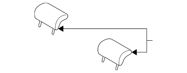 0K52Y-57340GE3 Деталь HEADREST, RIGHT