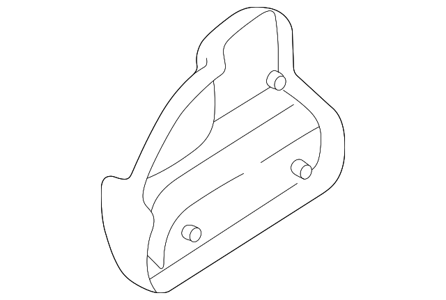 0K54J-88468ACY Деталь HINGE COVER, RIGHT